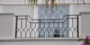 Cast Iron Balcony Grill
