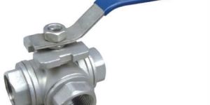 Stainless Steel Three Way Ball Valve