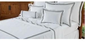 Satin Bordered Bed Cover