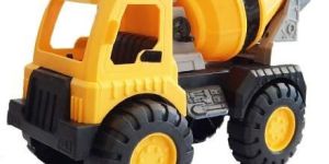 Plastic Cement Mixing Truck Toy