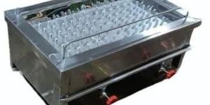 Stainless Steel Table Top Charcoal Operated Barbecue Grill