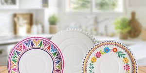 12 Inch 280 GSM Printed Paper Plate