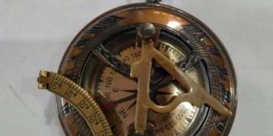 Brass Sundial Compass