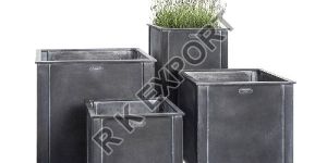 Square Metal Planter
