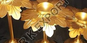 Table Candle Iron Lamp