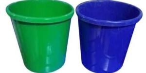 Green Plastic Dustbin