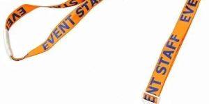 Printed Satin Ribbon Lanyard