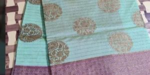 Designer Cotton Boota Saree