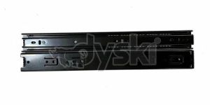 Black Mild Steel Telescopic Channel