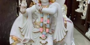 Marble Krishna Statue
