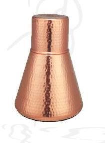 Copper Hammered Bedside Carafe Bottle