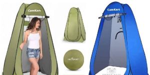 out Door Foldable Cloth Changing Tent Tracking Time