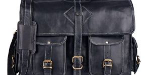 Leather Messenger Bag