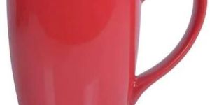 Mirakii Red Microwave Coffee Mug