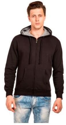 Mens Fleece Hooded Jacket