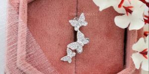 Butterfly Design Dangle Earring