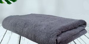 Rekhas Premium Cotton Bath Towel Grey Color