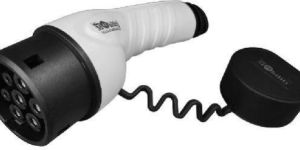 type 2 iec 62196-2 female 16a single phase ev plug