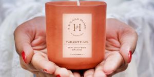 Soy Wax Candle Scented in Terracotta