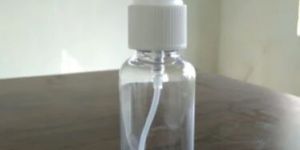 Refillable Transparent Plastic Spray Bottle