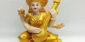 Polyresin Saraswati Ji Murti