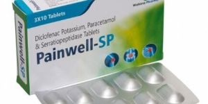 DICLOFENAC POTASSIUM PARACETAMOL SERRATIOPEPTIDASE TABLETS