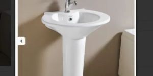 Ceramic Pedestal Wash Basin
