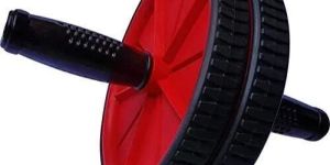 Ab Exercise Plastic Wheel Roller