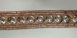 Golden Zari Saree Lace