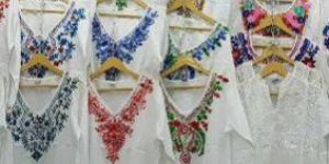 Embroidered Cotton Tunic Kurta