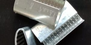 Silver Stainless Steel Pet Strapping Clip