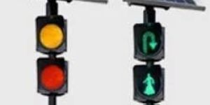 Solar Traffic Signal Light