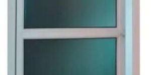 UPVC Single Glass Door