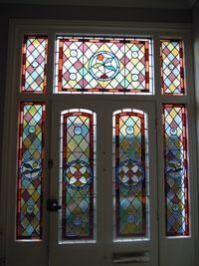 Stained Glass Door