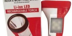 Solar Rechargeable LED Torch