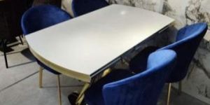 Steel Dining Table Set