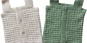 Handknitted Sweater for Newborn(Half Sleeves) Pack of Two