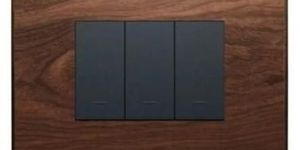 L&T Englaze Materialistic Cover Plates Without Grid Frame