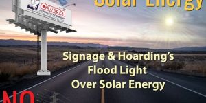 Solar Hoarding Light