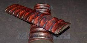 Water Buffalo Horn Dyed And Jigged Scales