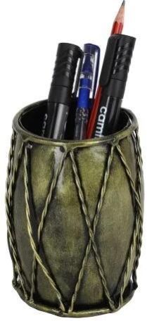 Metal Dhol Pen Stand