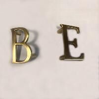 Brass Alphabet Letters