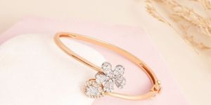 14k Solid Gold Diamond Bracelet / 1.27ct Diamond Bracelet