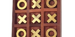 Wooden Tic Tac Toe Toy Game Board