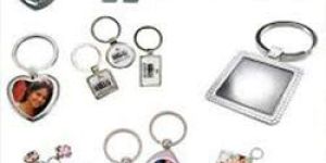 METALIC KEYCHAIN WITH IMMAGE