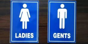 Washroom Sign