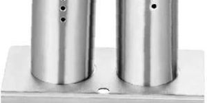 Stainless Steel Round Salt & Pepper Container