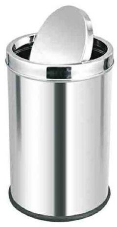 Stainless Steel Swing Bin Dustbin Plain