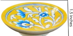 Heritage India /Blue Pottery Wall Hanging Plates Size 4