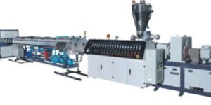 Single Pipe Twin Screw Extruder Line